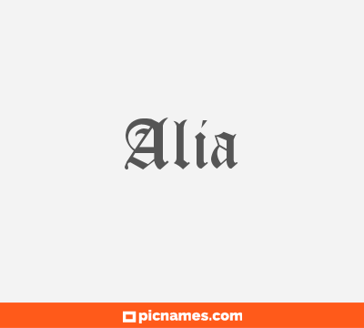 Aliaa