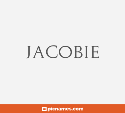 Jacobie