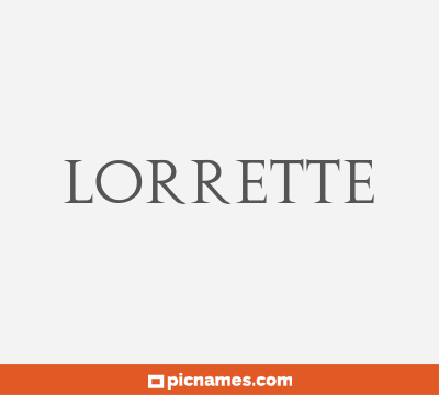 Lorrette