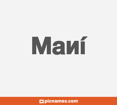 Maní