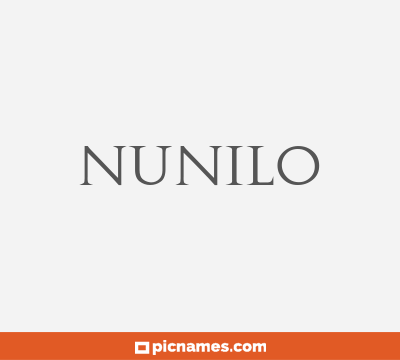 Nunilo