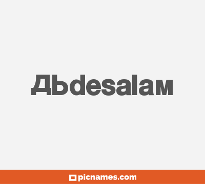 Abdesalam