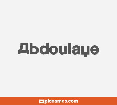 Abdoulaye