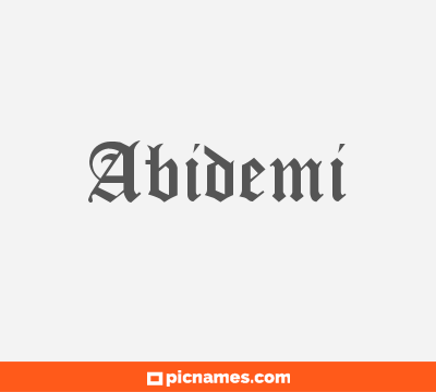 Abidemi