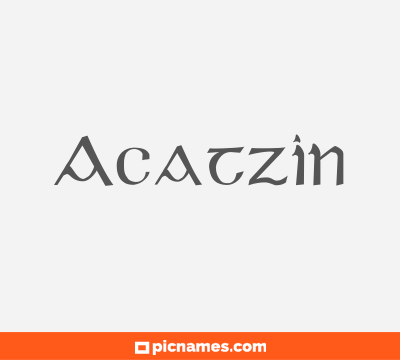 Acatzin