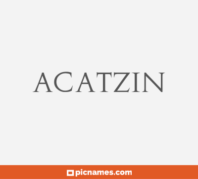 Acatzin