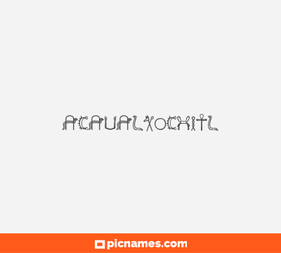 Acaualxochitl