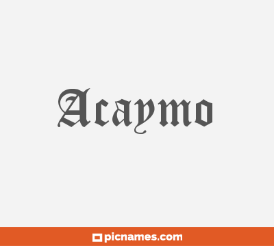 Acaymo