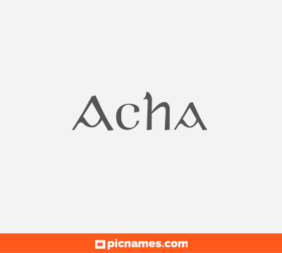 Acha