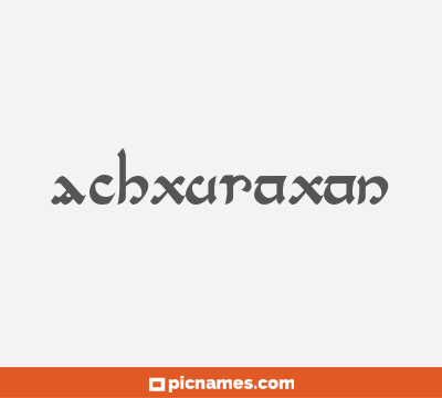Achxuraxan