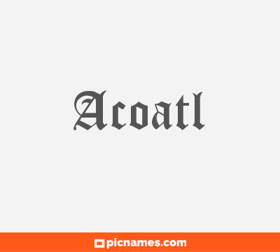 Acoatl