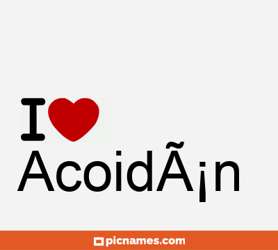 AcoidÃ¡n