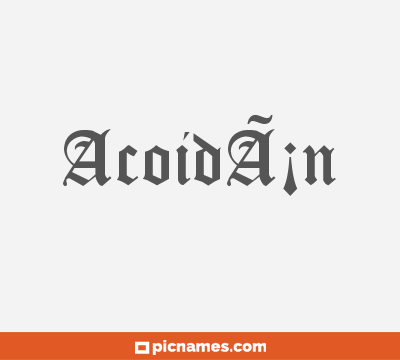 AcoidÃ¡n