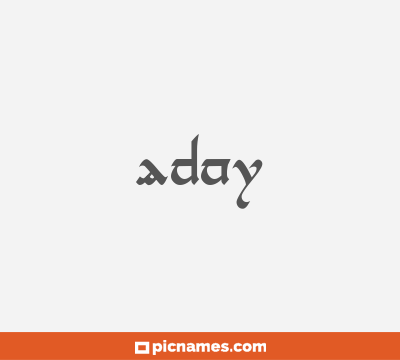 Aday