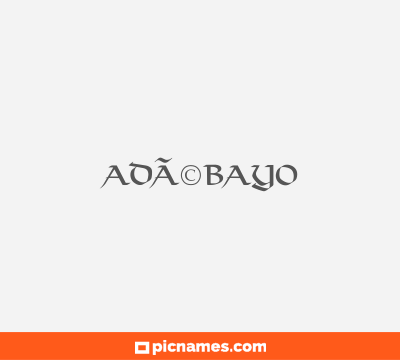 AdÃ©bayo