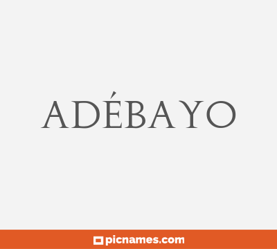 Adébayo