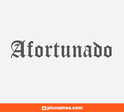 Afortunado