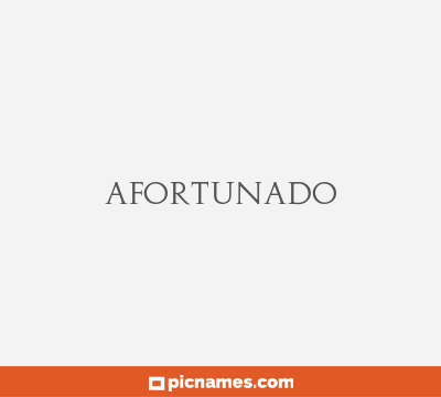 Afortunado