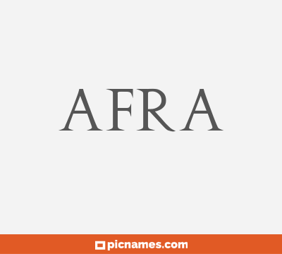 Afra