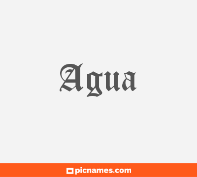 Agua