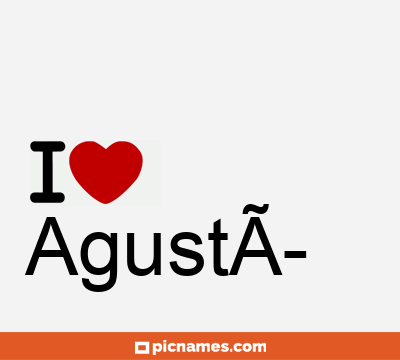 AgustÃ­