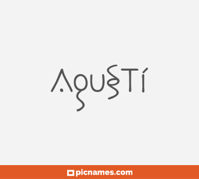 Agustí