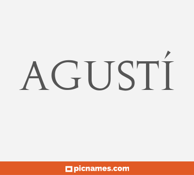 Agustí