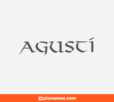 Agustí