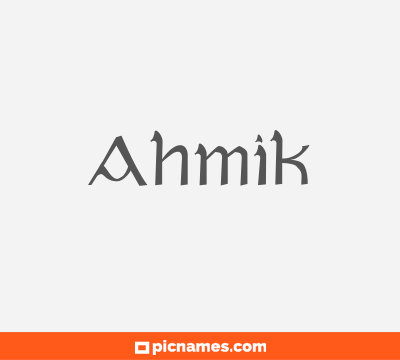 Ahmik
