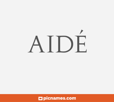 Aidé