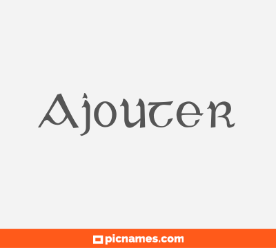 Ajouter