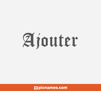 Ajouter