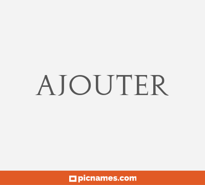 Ajouter