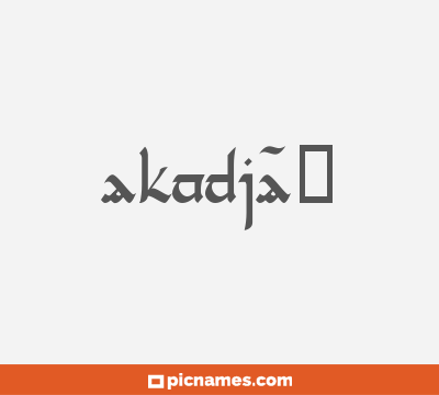 AkadjÃ©