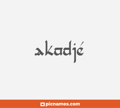 Akadjé