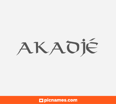 Akadjé