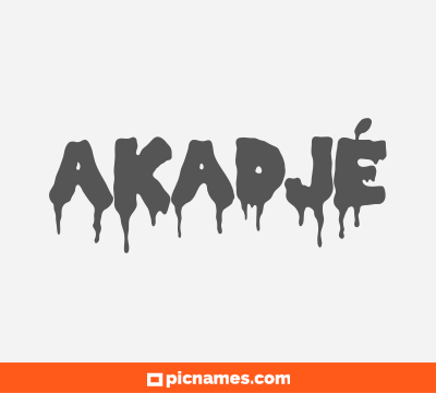 Akadjé