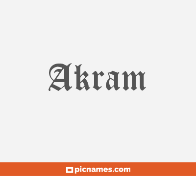 Akram