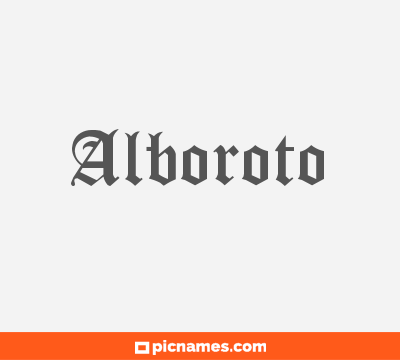 Alboroto