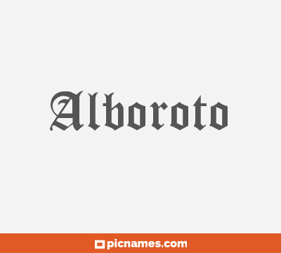 Alboroto