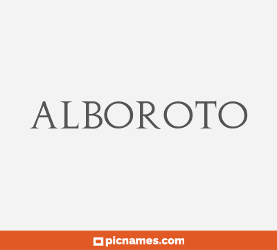 Alboroto