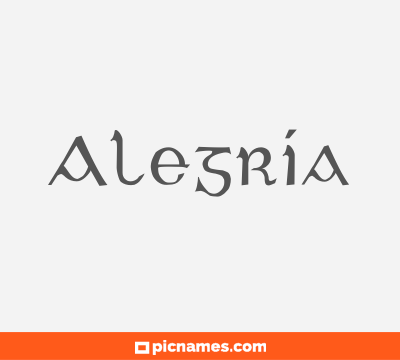 AlegrÃa