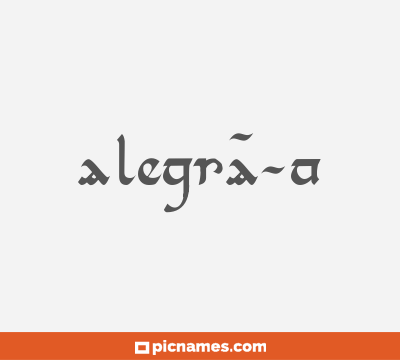 AlegrÃ­a