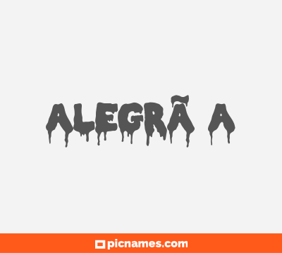 AlegrÃ­a