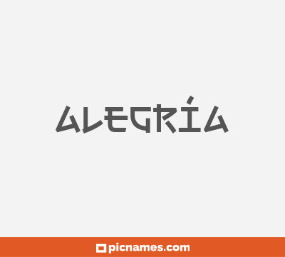 Alegría