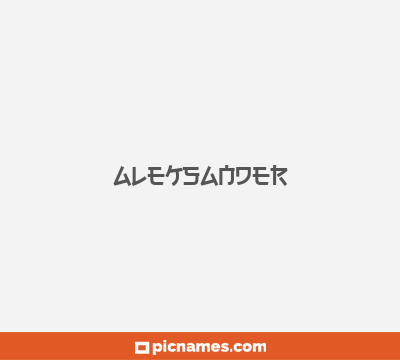 Aleksander