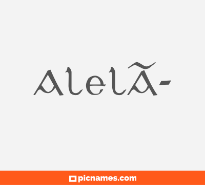 AlelÃ­