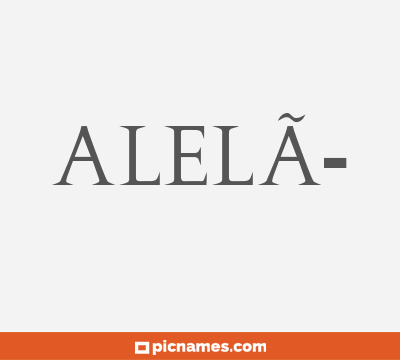 AlelÃ­
