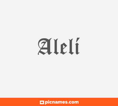 Alelí