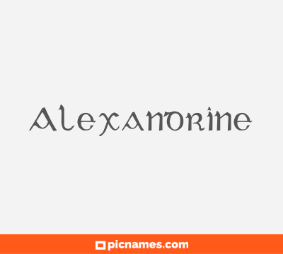 Alexandrine